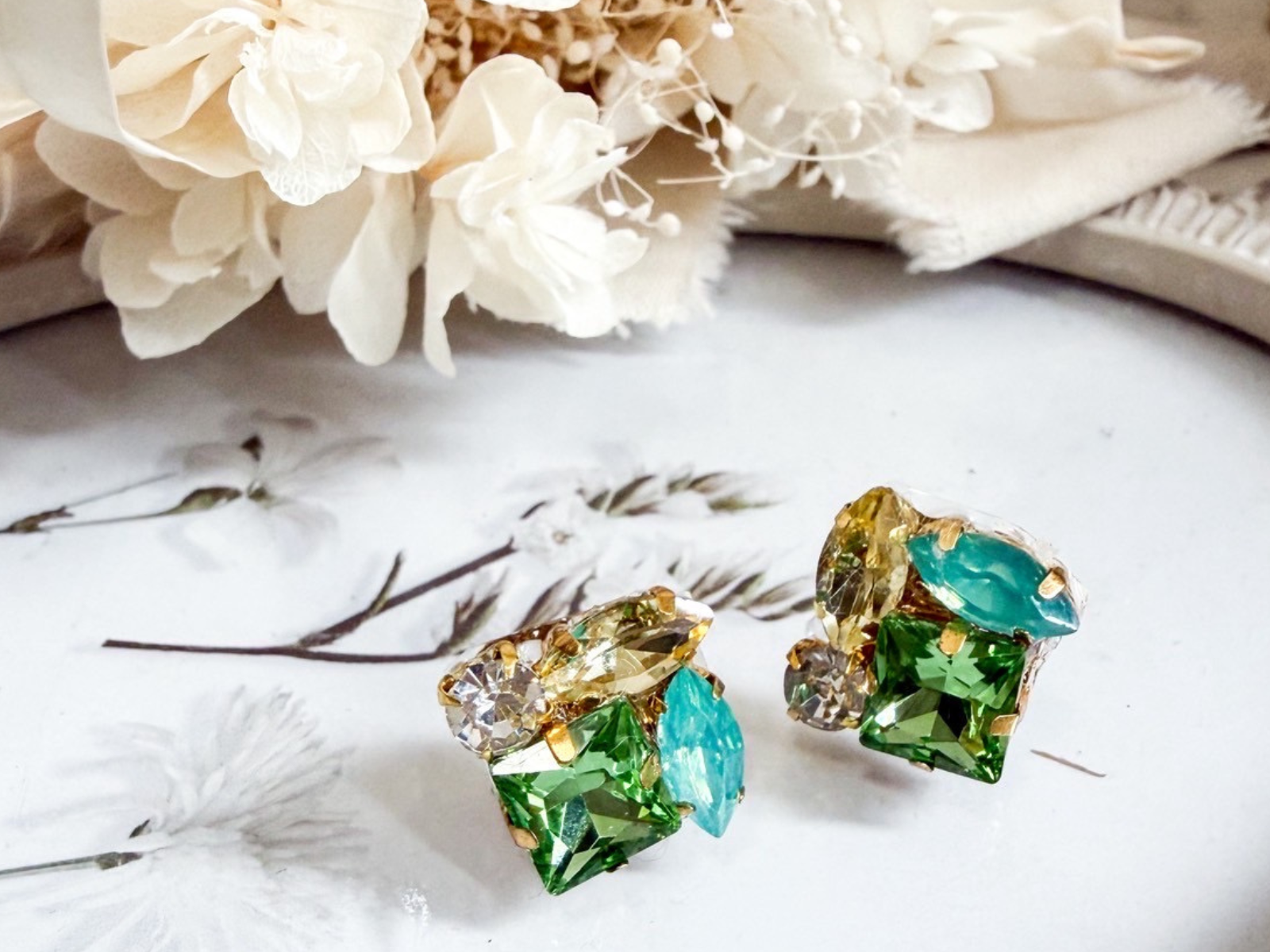 グリーンビジューアクセサリー